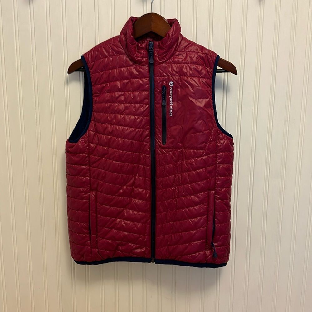 - Vineyard Vines Women Performance Puffer Vest Size Small